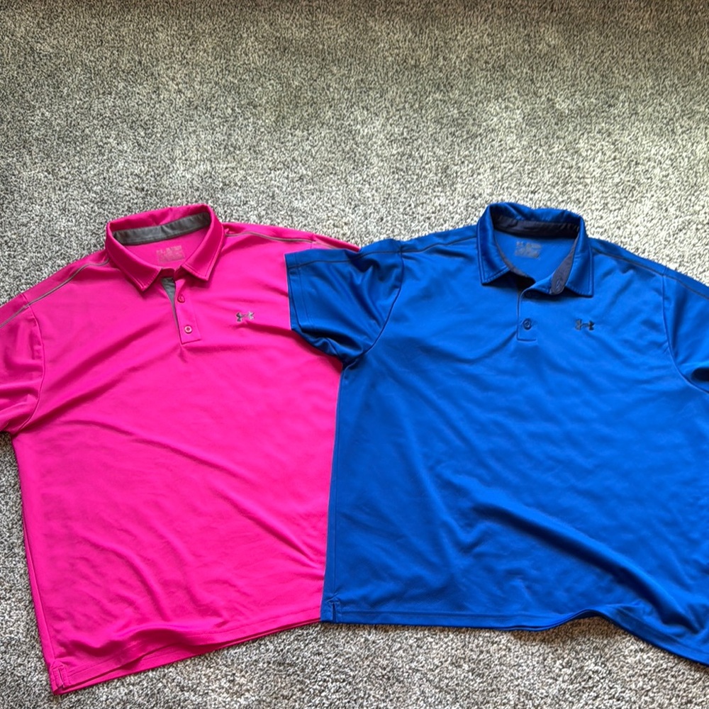 🔥 5/$40 bundle Under Armour Men's Polo Shirts - 🔥 5/$40 bundle